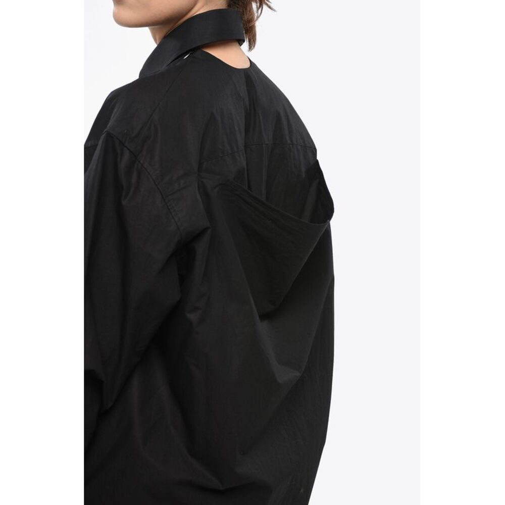 Poplin Chemisier SUSPENDED with Cut-outs - Picture 4 of 5